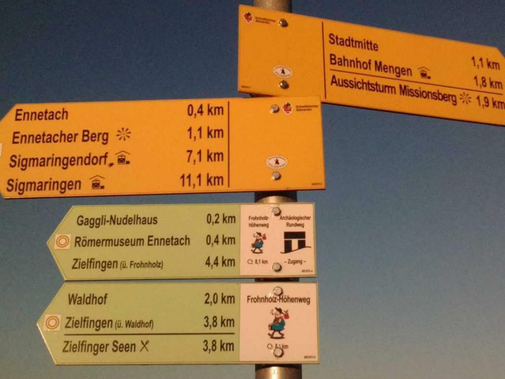 Fewo Im Mesnerhaus Mengen Esterno foto